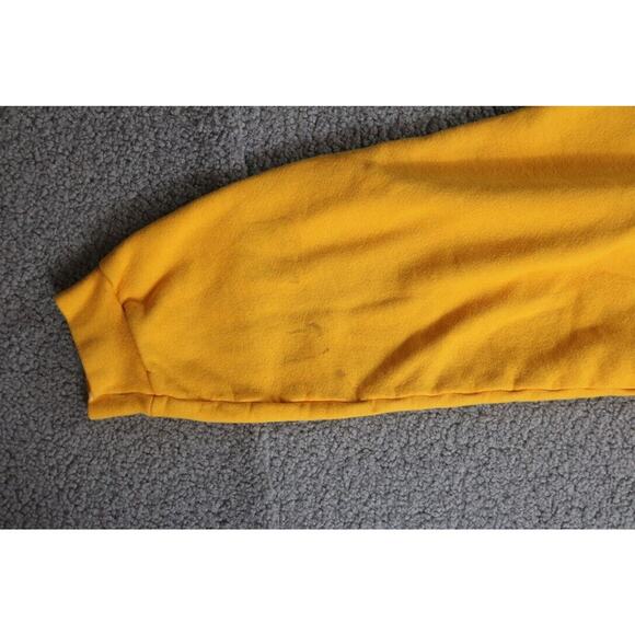 Looney Tunes Sweatshirt Vintage Taz Large Small Face Yellow 1995 USA - Picture 7 of 14